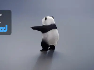 Panda 3D model buy