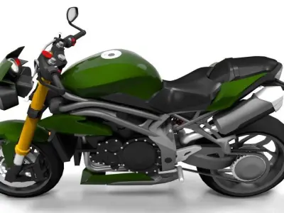 TRIUMPH 1050S TRIPLE S 3D model