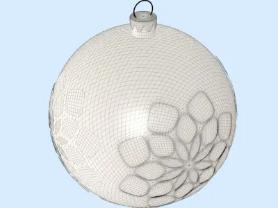 Christmas Ball Free 3D model
