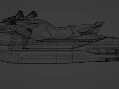 Ski-Jet 3D model