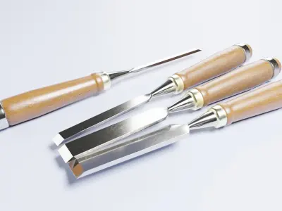 chisel Low-poly 3D model purchase