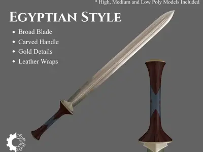Ancient Collection Weapons Swords 3D Model Pack