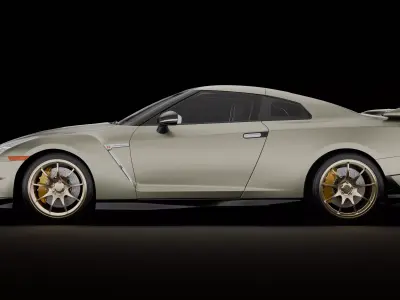 Nissan GT-R 2024 3D model buy