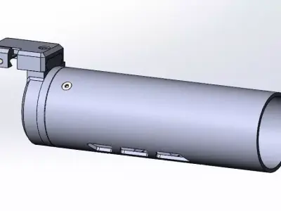 Suppressor Shield 3D model
