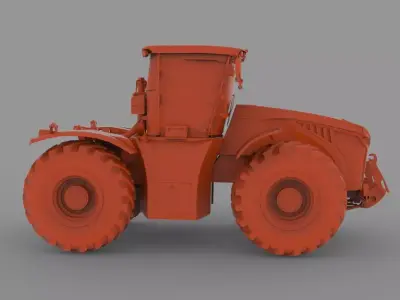 CLAAS XERION 4000 3D print model