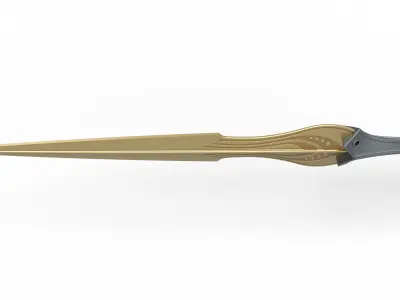 Sword of Achilles from the movie Troy 2004 3D print model