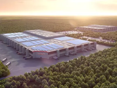 Tesla Gigafactory Berlin 3D model