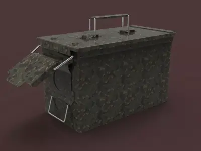 Bullet Box Free 3D model