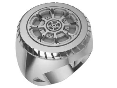 Wheel Motor  Ring 3D print model