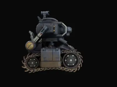 Metal Slug Low-poly 3D model