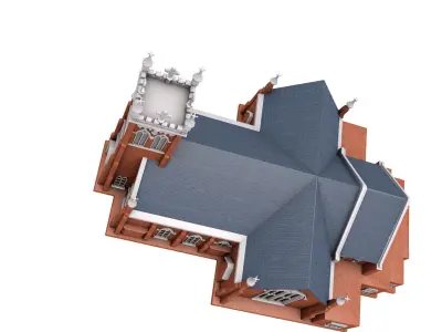 Ferrer Catholic Church 3D model