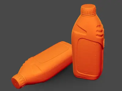 Antifreeze Bottle 3D model purchase