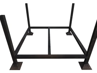 Stillage storage Low-poly 3D model Low-poly 3D model Low-poly 3D model