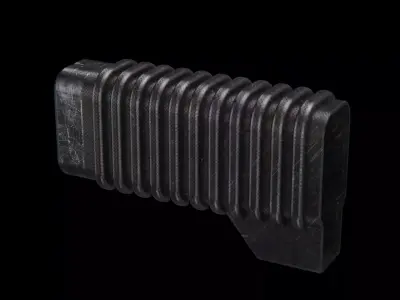 Stock industrial module machine part  3D model