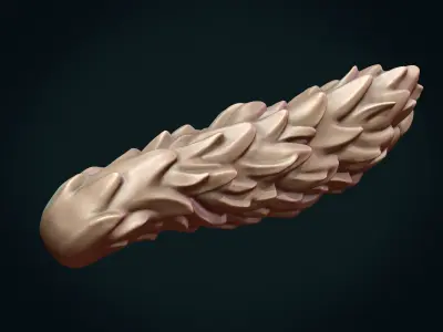 Wolf Tail II 3D print model
