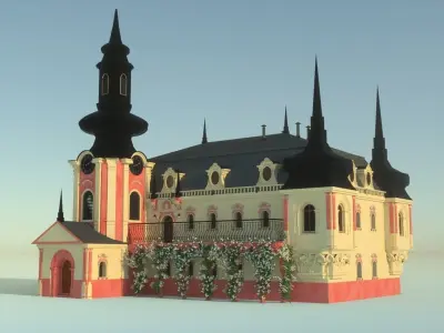 Villa Bougenvilea 3D model