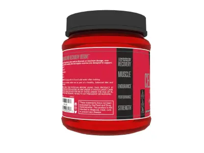 BSNCellMass vitamin supplement Low-poly 3D model