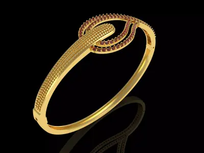 Art Deco Bracelet 23 3D print model