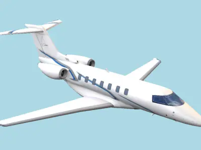 Air plane Free low-poly 3D model