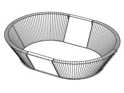 Top Feeding Hopper MOD 24308 3D model
