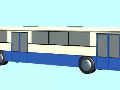 City Bus 3D model buy