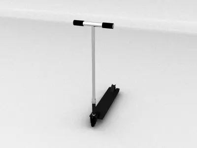 Scooters scooter Low-poly 3D model