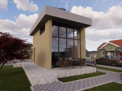 small house Free 3D model purchase