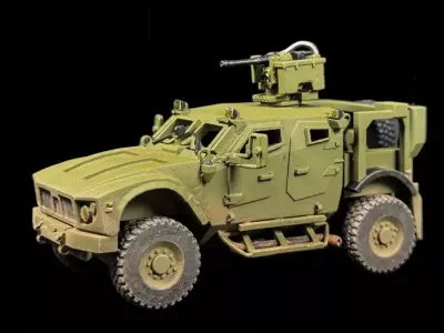 US Army Wheeled Vehicle STL 3D Print Models 3D print model