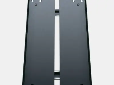 UPPSPEL Cpu stand with castors Low-poly 3D model