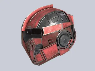 Sci fi Helmet 3D model purchase