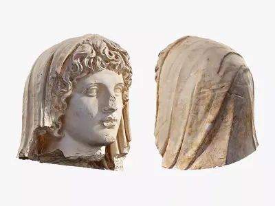 Roman Woman Statue 3D print model