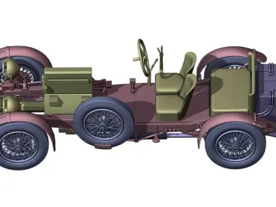 Bentley Blower  Print 3D print model