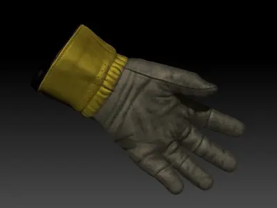 Worker Glove Free 3D model