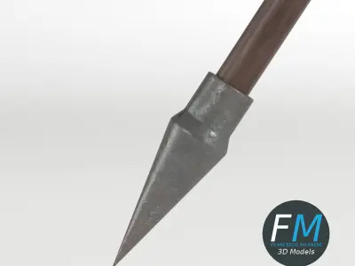 Spartan spear 3D model