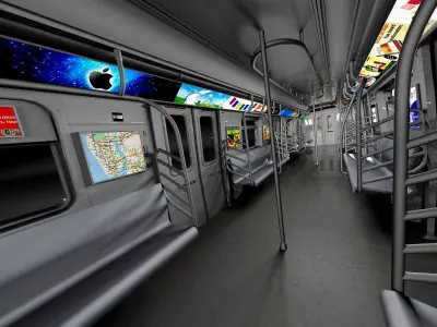  R160 Train New York City Subway 