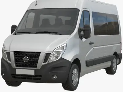 Nissan NV400 Minibus L2H2 3D model
