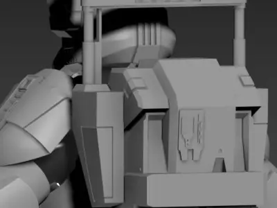 Republic Commando Delta Squad One12 Scale 4 in 1 upgrade kit 3D print model