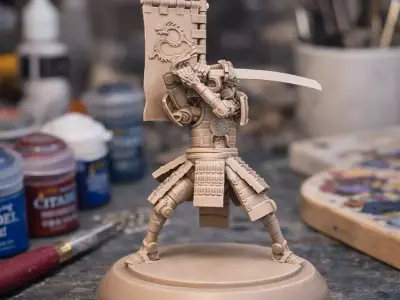 Robo Samurai Mk 10 3D print model