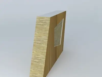 SLANTED WALL Free 3D model