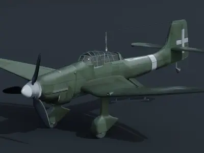 Ju-87 Stuka 3D model