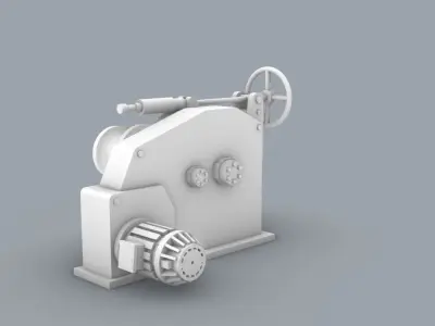 PM Anchor Winch 3D print model