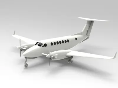 Beechcraft B300 3D model