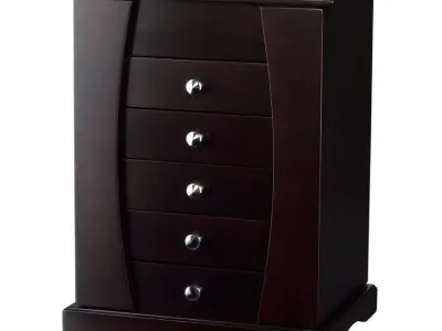 Jewellery Box - 2 Colour Free 3D model