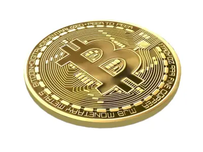 Bitcoin in 3D 3D model