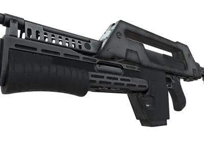 7Star war Gun 3D model