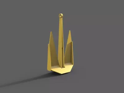 Offshore Anchor Typ C 3D print model