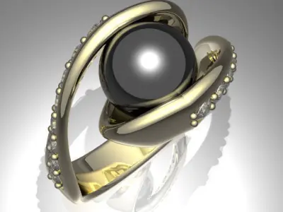 Rendering Anello C Free 3D model