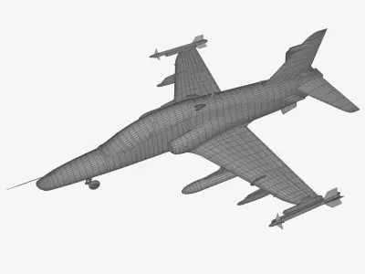 Hawk T2 Free low-poly 3D model