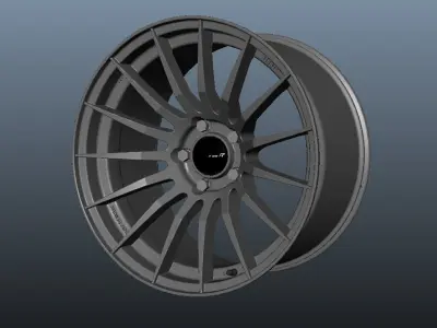 Enkei RS05RR automotive -RIM ONLY- 3D model  - WebGl Ready - 3D model