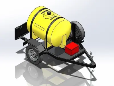 Fule and Water carrier 3D model
